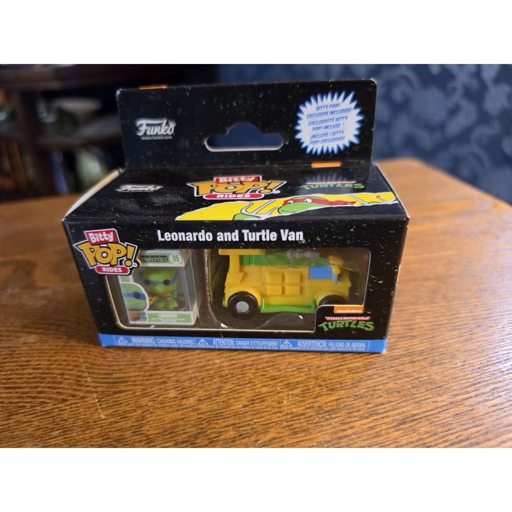 FUNKO Bitty POP! Ride: Teenage Mutant Ninja Turtles - Leonardo with Van (TMNT)